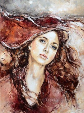Mujer Bonita 24 Impresionista Pinturas al óleo